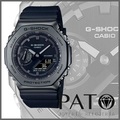 Reloj Casio Gm Bb Aer G Shock Steel Black