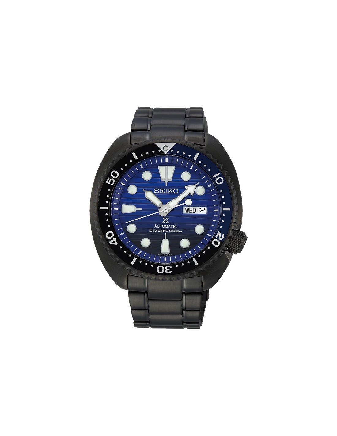 Srpd11k1 Herrenuhr Seiko Diver Turtle Save The Ocean Black Series