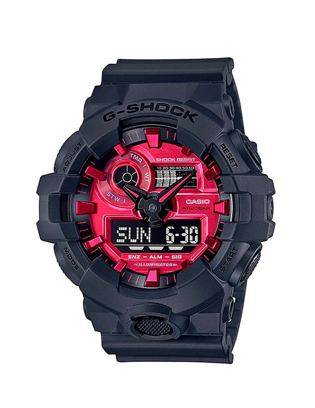 Ga Ar Aer Casio G Shock Adrenaline Red Ga Ar Aer