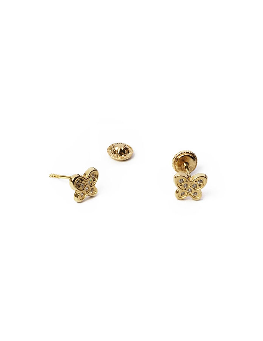 Pendientes Oro 18 K « BEBÉ » 132408