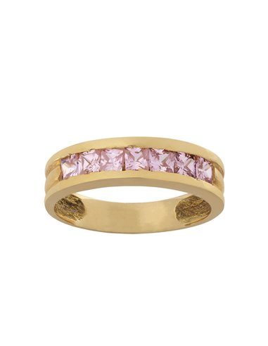 | 53698-P | Gold Ring 18 K « Pink »