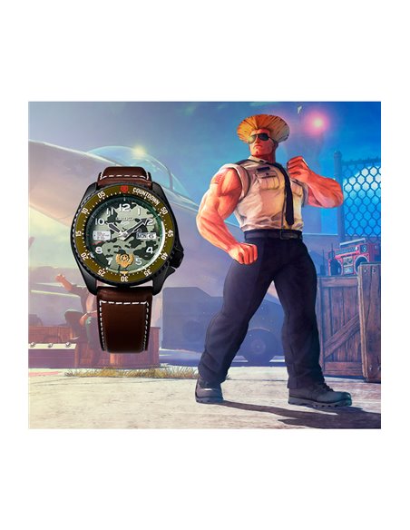 SRPF21K1 Seiko N 5 SPORTS STREET FIGHTER GUILE SRPF21K1