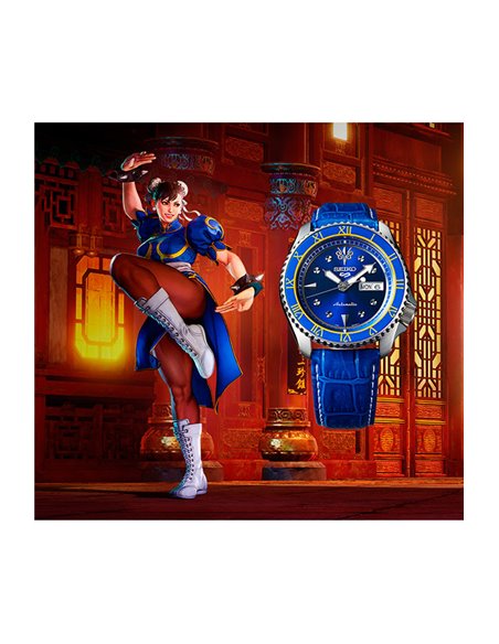 SRPF17K1 Herrenuhr Seiko N 5 SPORTS STREET FIGHTER CHUN LI