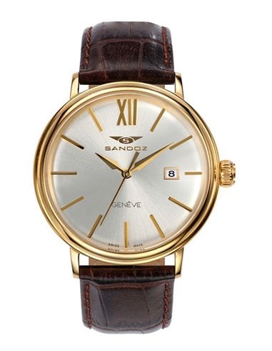 1960's SANDOZ (Henri Sandoz & Fils, Swiss) Manual Wind Alarm Stainless  Steel Dress Watch – 17j AS Cal. 1931 – Localtime Watches, Straps &  Accessories
