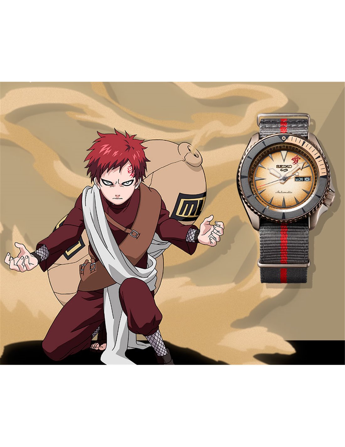 Herrenuhr SRPF71K1 Seiko Automatisch N 5 SPORTS NARUTO BORUTO L.E