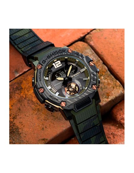 GST-B300XB-1A3ER | Casio « G-SHOCK Steel MILITARY Bluetooth » GST