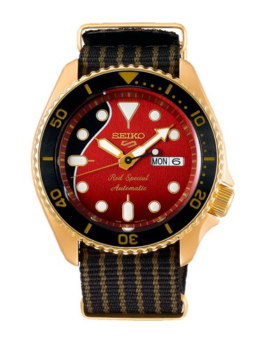 Relógio Seiko SRPH80K1 Automático Nº5 Sports Brian May Red Special II
