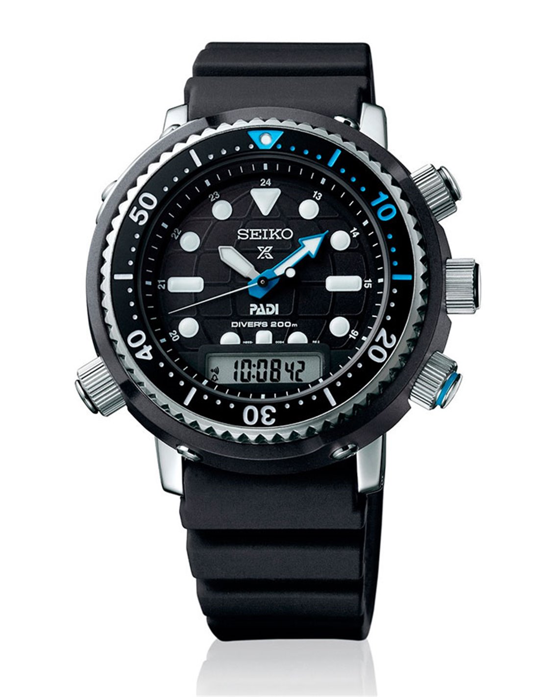 Herrenuhr SNJ035P1 Seiko Solar Prospex PADI Diver s 200 m Hybrid ARNIE 40th Anniversary