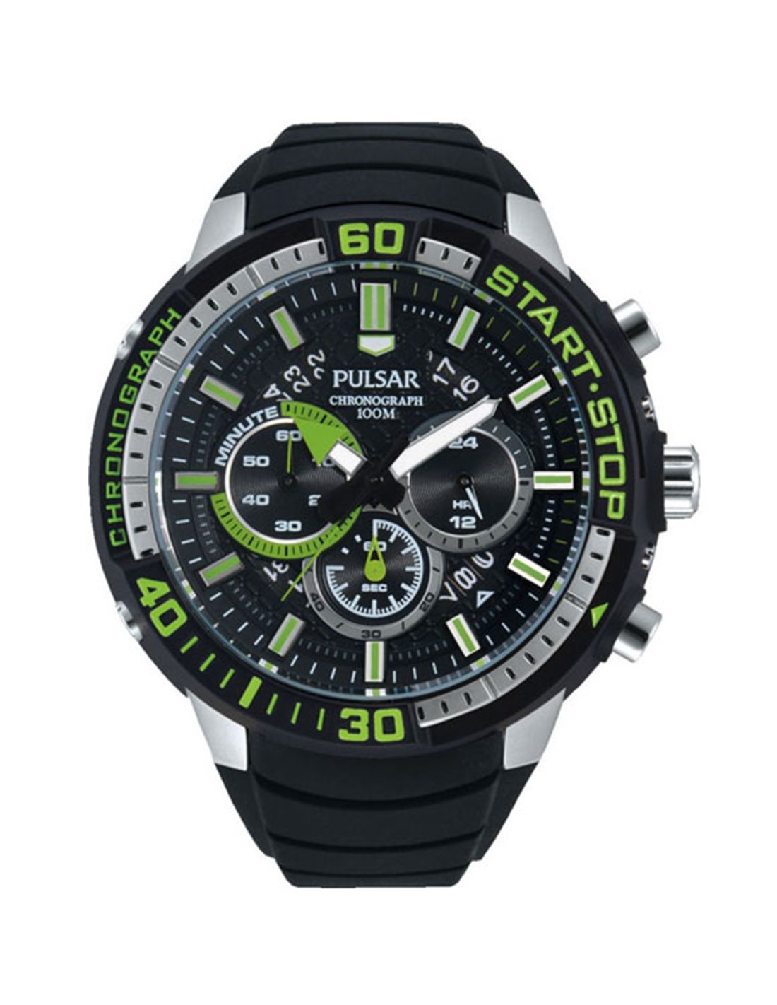 Pulsar watch chronograph sales 100m price