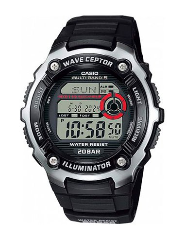 Casio Watch WV-200R-1AEF Wave Ceptor Black