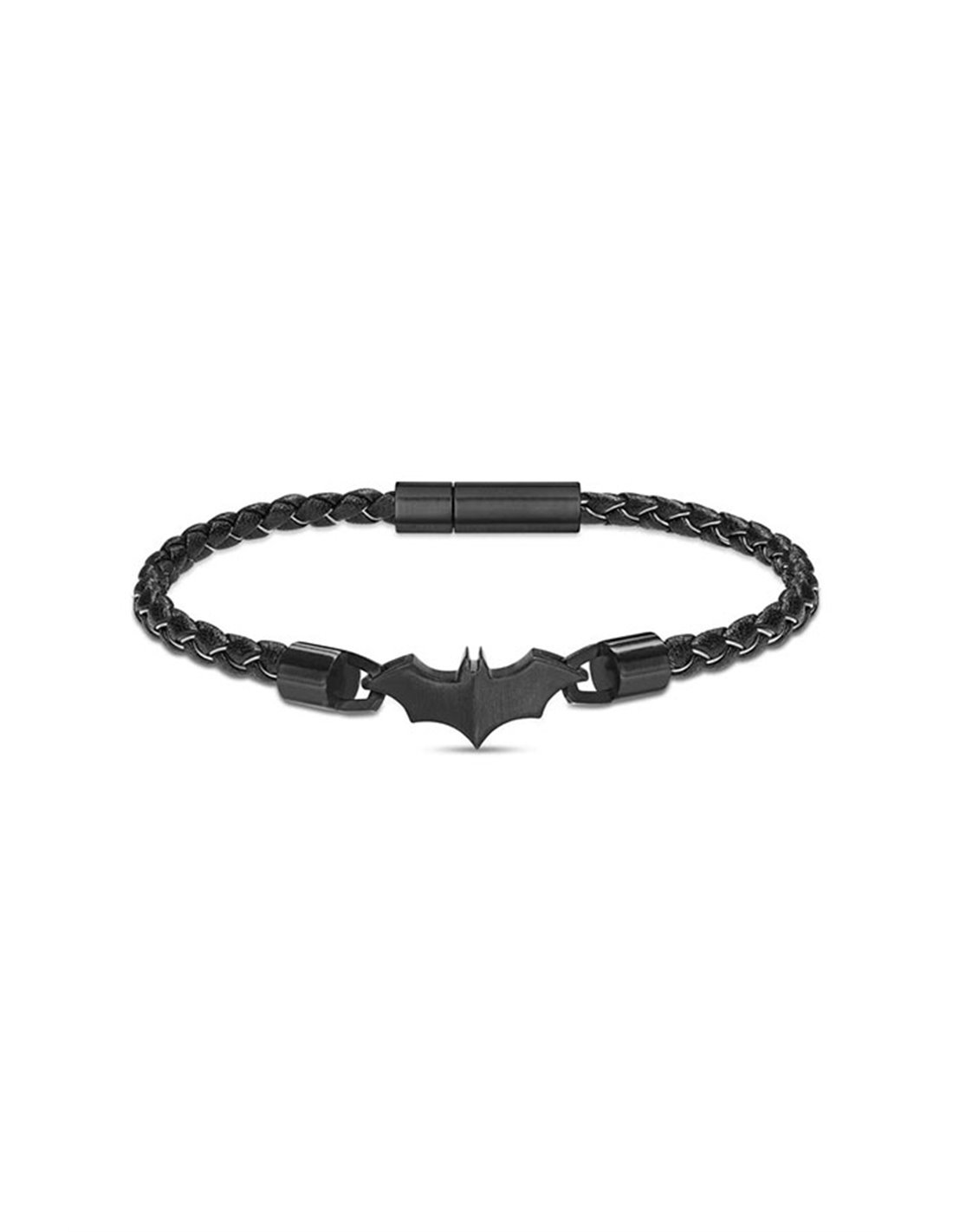 Police Bracelet PEAGB0034701 BATMAN FOREVER Black Leather Black