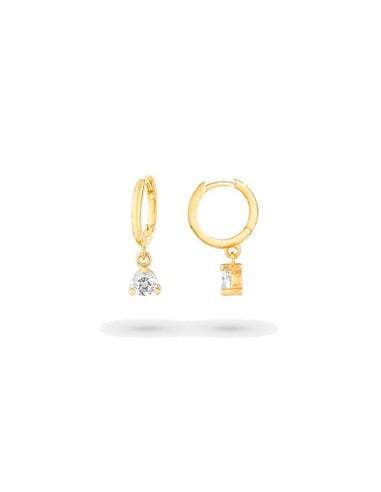 Earrings RY000069 Radiant Jewels Huggies Gold Basics