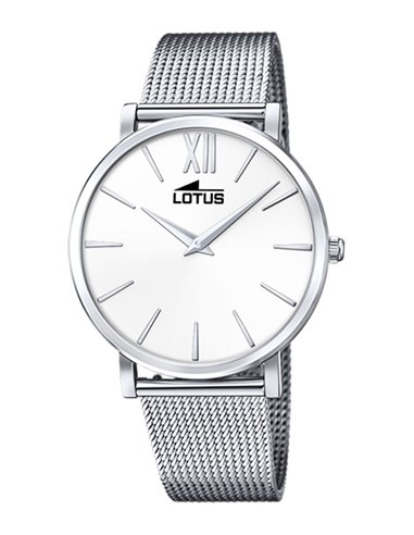 Relógio 18728/1 Lotus Smart Casual Pacote de pulseira de couro extra Branco