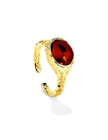 RY000186 Radiant TEXTURES Ring: Dazzle with Boldness