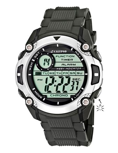 Relógio Calypso K5577/1 digital preto