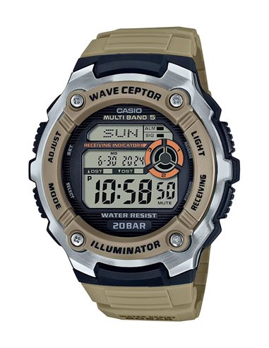 Casio Watch WV-200R-5AEF Wave Ceptor Khaki