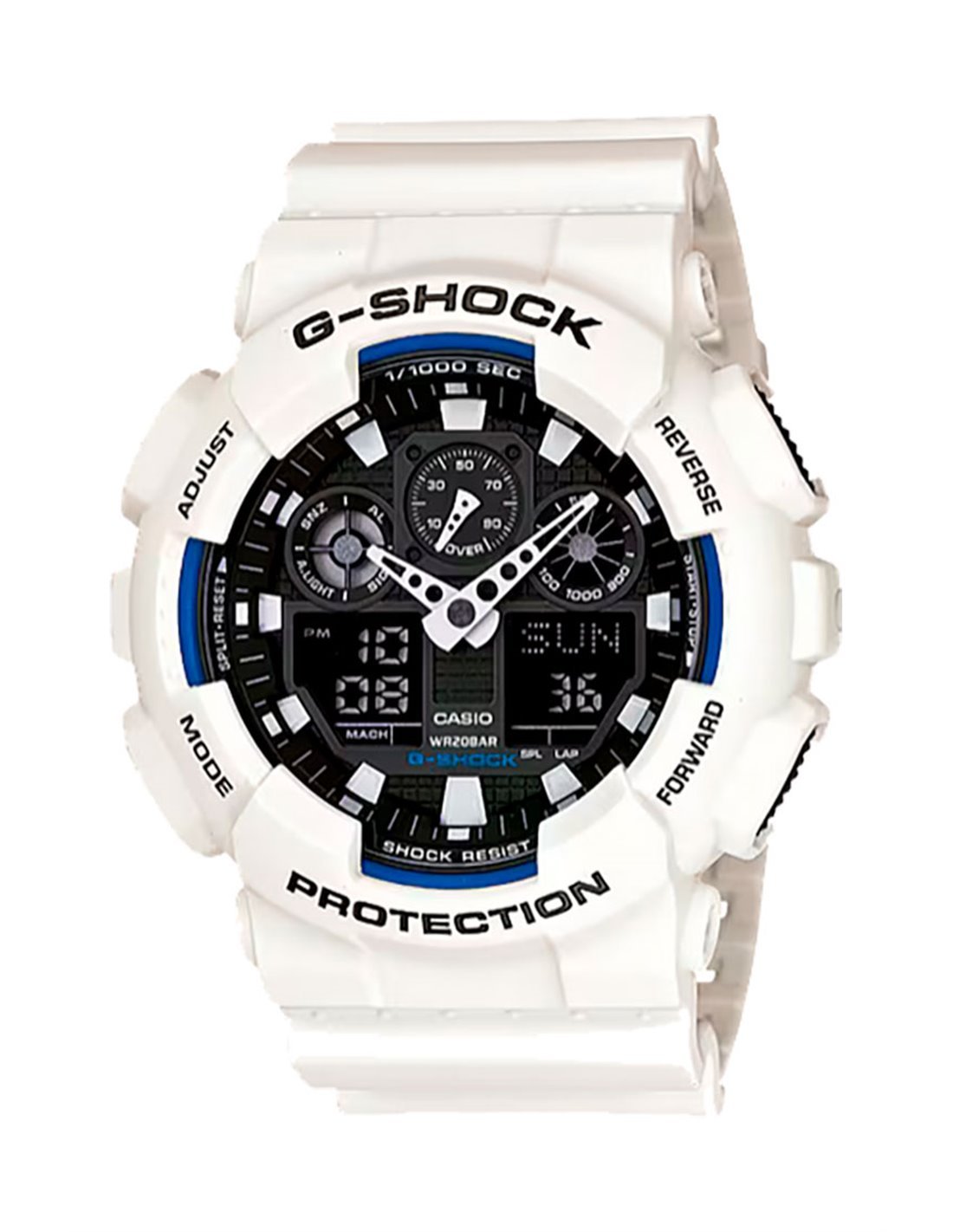 Casio Watch GA-100B-7AER G-Shock Classic White & Black