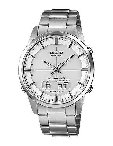 Reloj Casio LCW-M170TD-7AER Wave ceptor Esfera Blanca