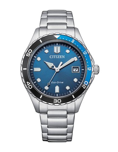 Citizen Watch AW1821-89L Eco-Drive Of Sporty Aqua Blue