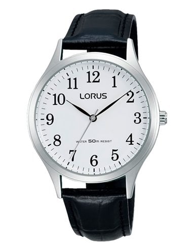 Relógio Lorus RRX17HX9 Classic Homem Pulseira de Couro Preto