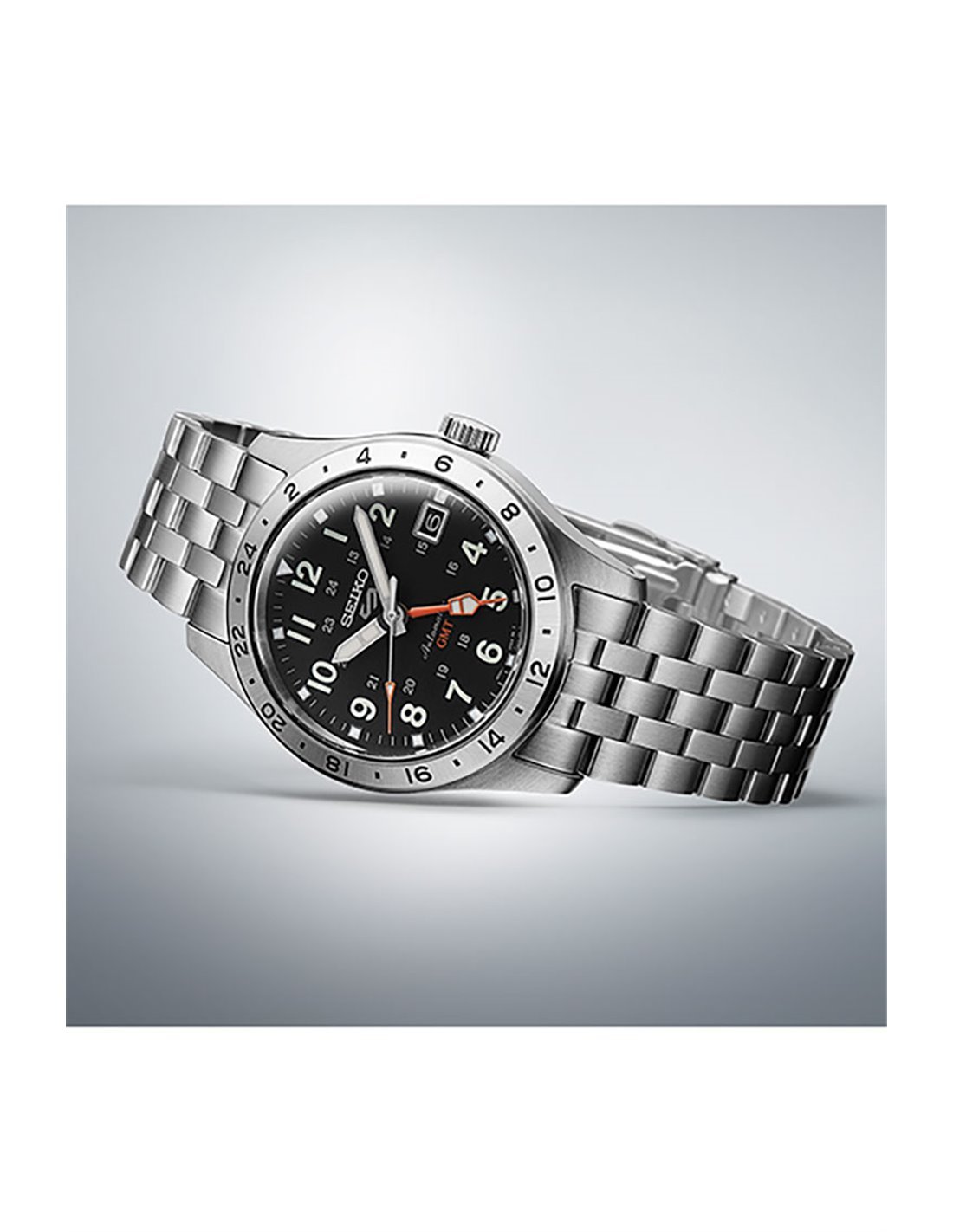 Reloj Seiko Hombre Seiko 5 Sports Style Gmt Analógico automático acero