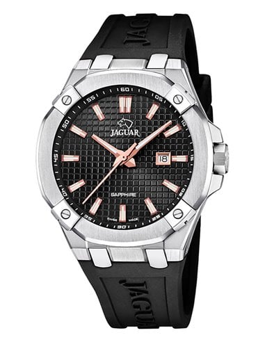 Reloj Jaguar J1010/4 Executive Correa de Goma Negra