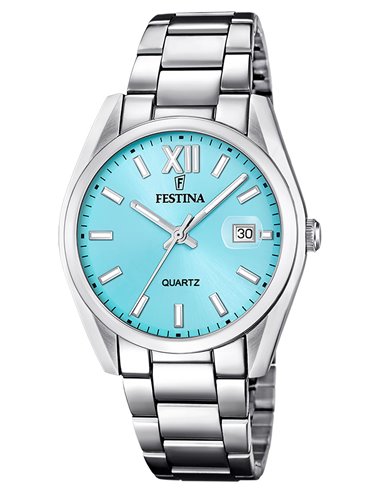 Festina Watch F20683/2 Classic Steel Blue