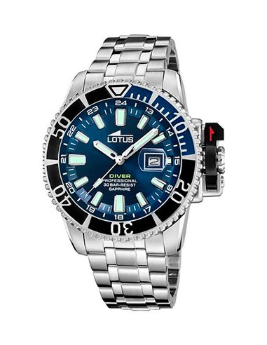 Lotus Watch 18938/3 Diver Professional Dark Blue Dial