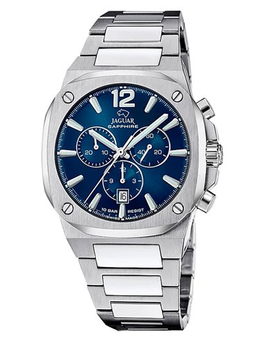 Jaguar Watch J1025/1 Rondcarré Chrono Blue Dial