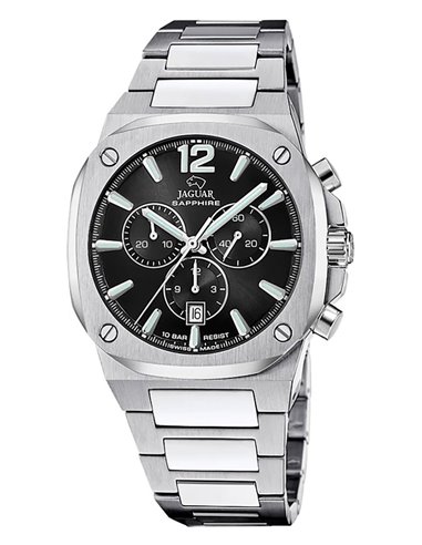 Jaguar Watch J1025/3 Rondcarré Chrono Black Dial