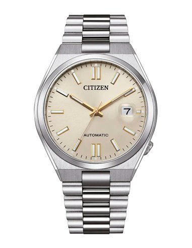NJ0151-88W Citizen Tsuyosa Uhr beiges goldene nadeln