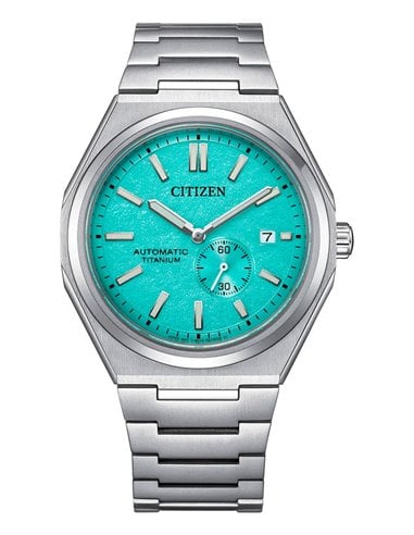 Citizen Watch NJ0180-80M Automatic Small Second Turquoise