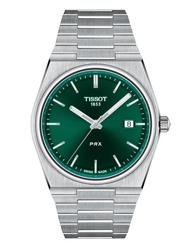 Montre Tissot T137.410.11.091.00 T-Classic PRX Quartz Vert