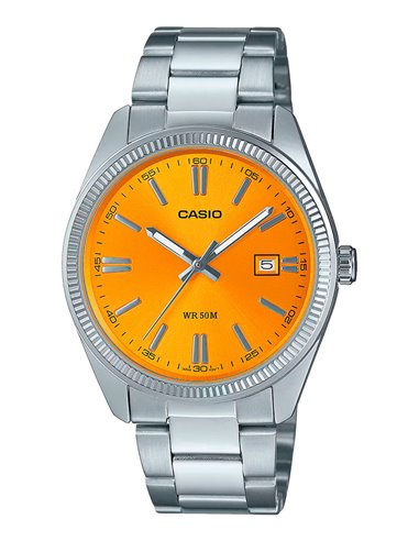Casio Watch MTP-1302PD-9AVEF Collection Classic Yellow