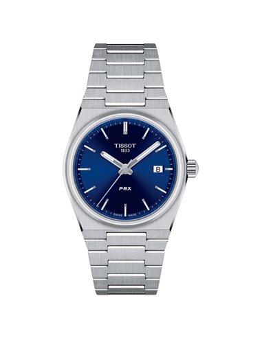 Tissot Watch T137.210.11.041.00 T-Classic PRX 35 mm Quartz Blue