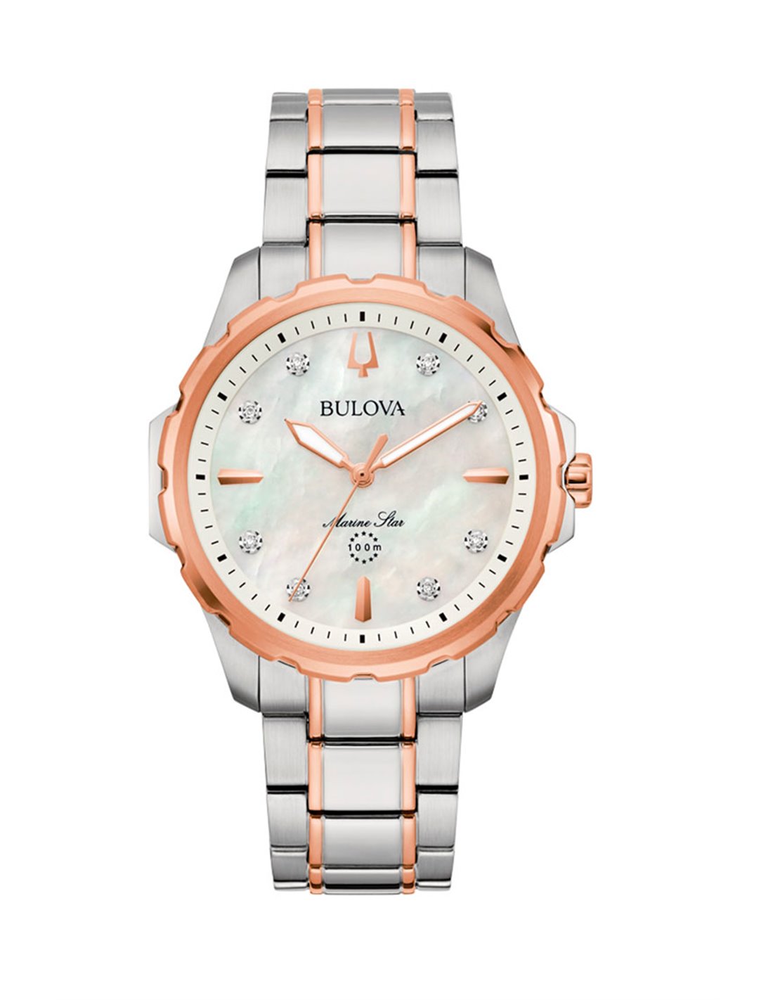 Bulova women's marine star watch best sale