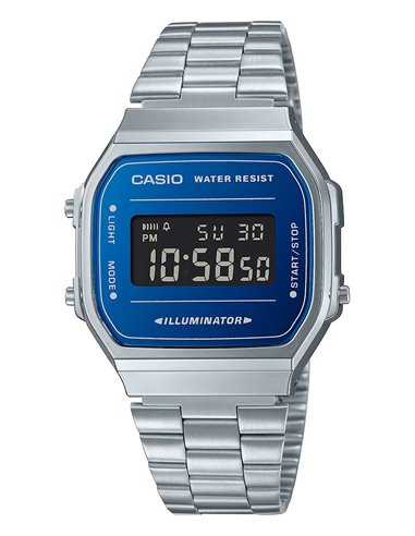 Reloj Casio A168WEM-2BEF Collection Color Azul Oscuro