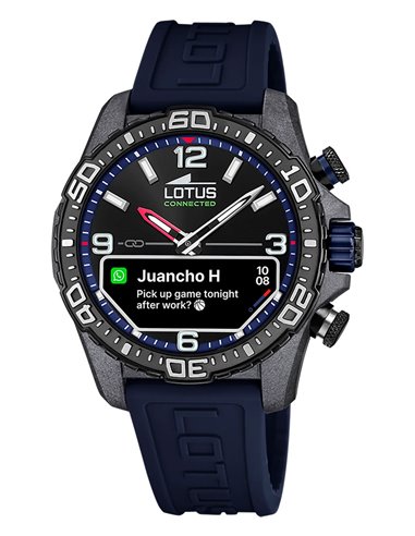 Relógio Lotus 20000/1 Connected D Smartwatch Azul Escuro