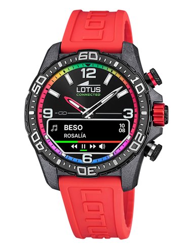 Reloj Lotus 20000/6 Connected D Smartwatch Rojo