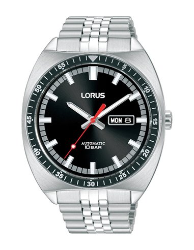 Relógio Lorus RL439BX9 Pogue Mostrador Preto Bezel Preto