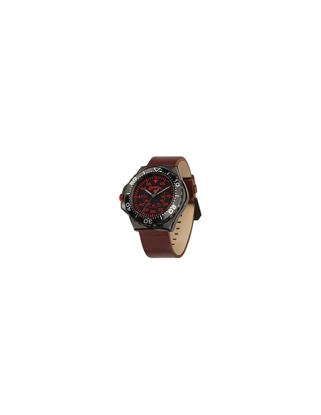 Red converse best sale watch