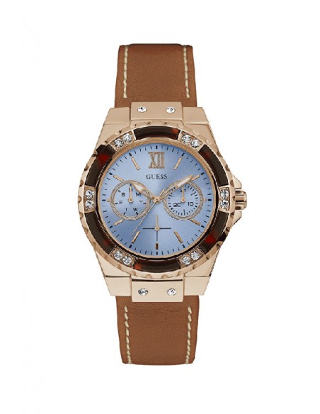 Guess watches clearance with leather strap