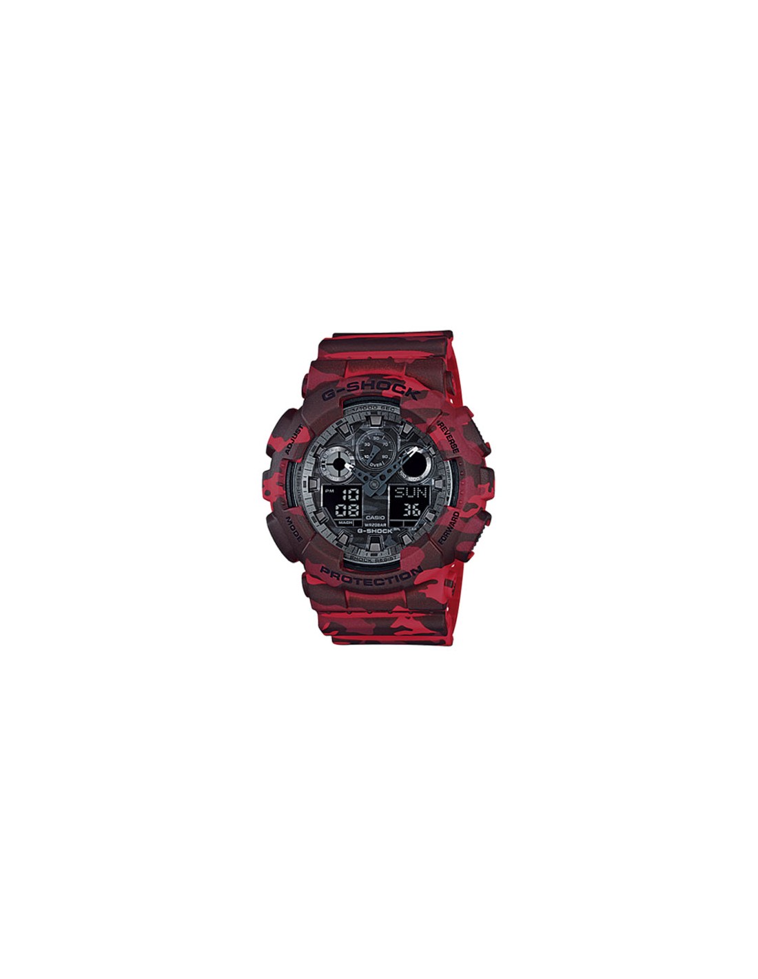 Reloj g shock rojo militar sale