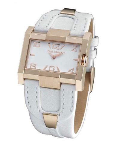 Montre Time Force TF4033L16 Blanc Cuir