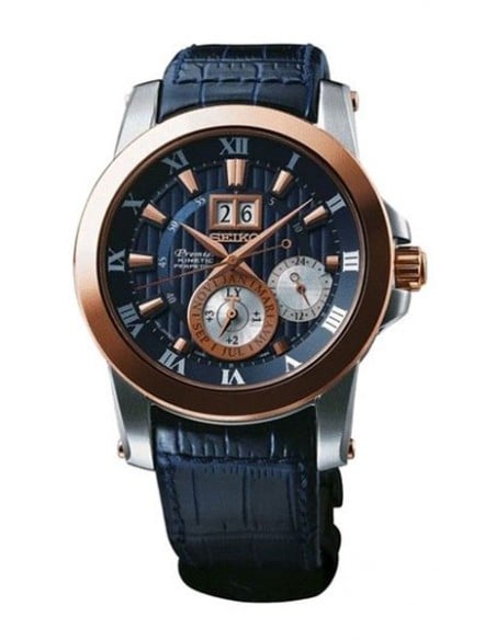 Seiko novak djokovic special best sale edition premier kinetic perpetual