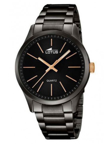 Lotus Reloj Analógico para Hombre de Cuarzo con Correa en Acero Inoxidable  18761