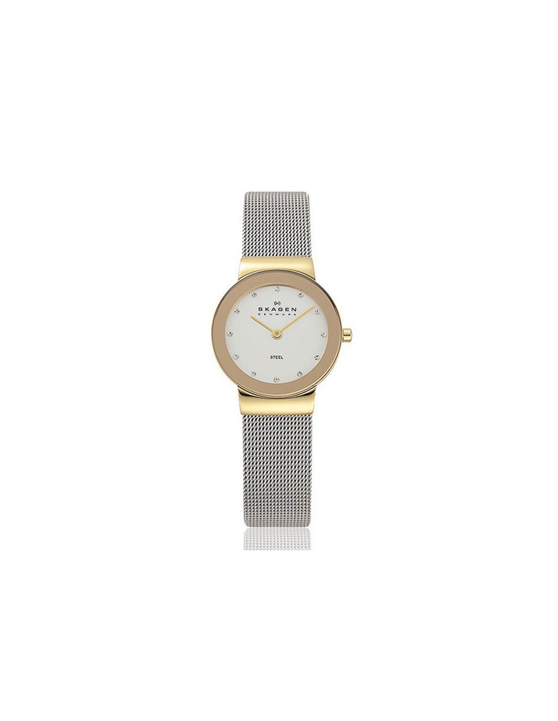 Skagen 358sgscd women's steel cheap watch