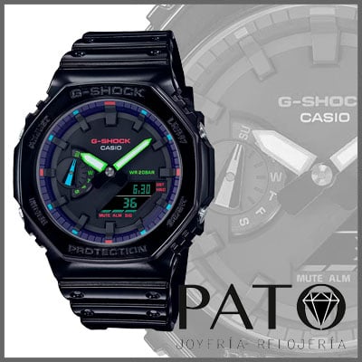 Herrenuhr Casio GA-2100RGB-1AER