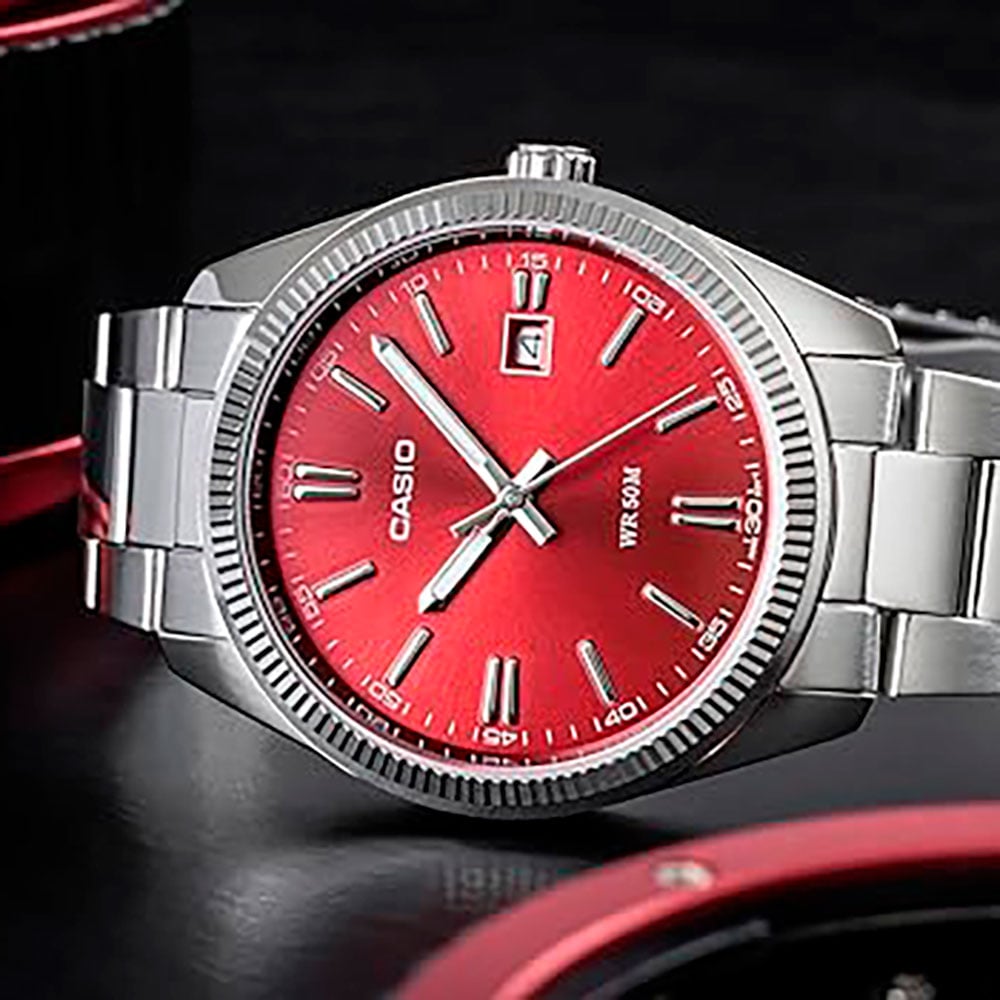 Casio Collection Red Watch