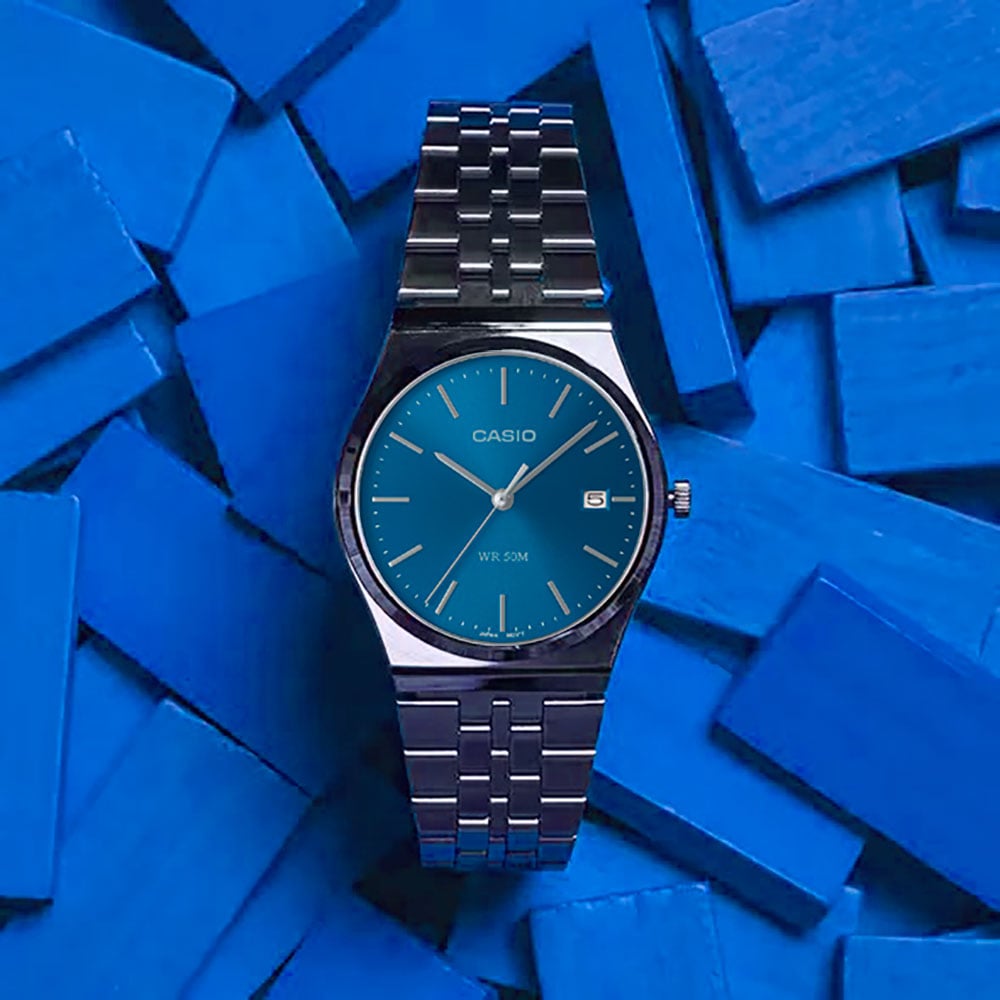 Casio Collection Blue Dial Watch
